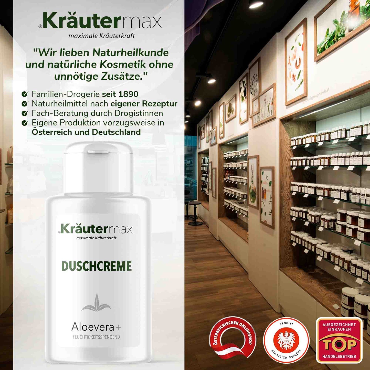 Aloe Vera Duschcreme 1 x 500 ml