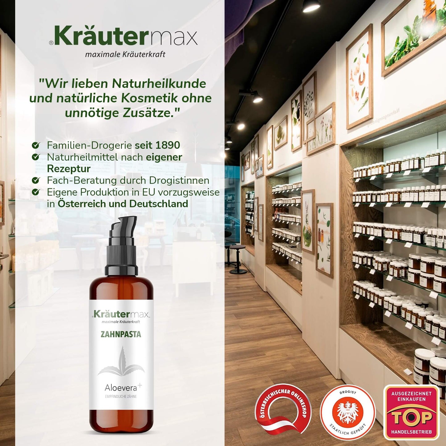 Aloe Vera Zahnpasta 1 x 50 ml