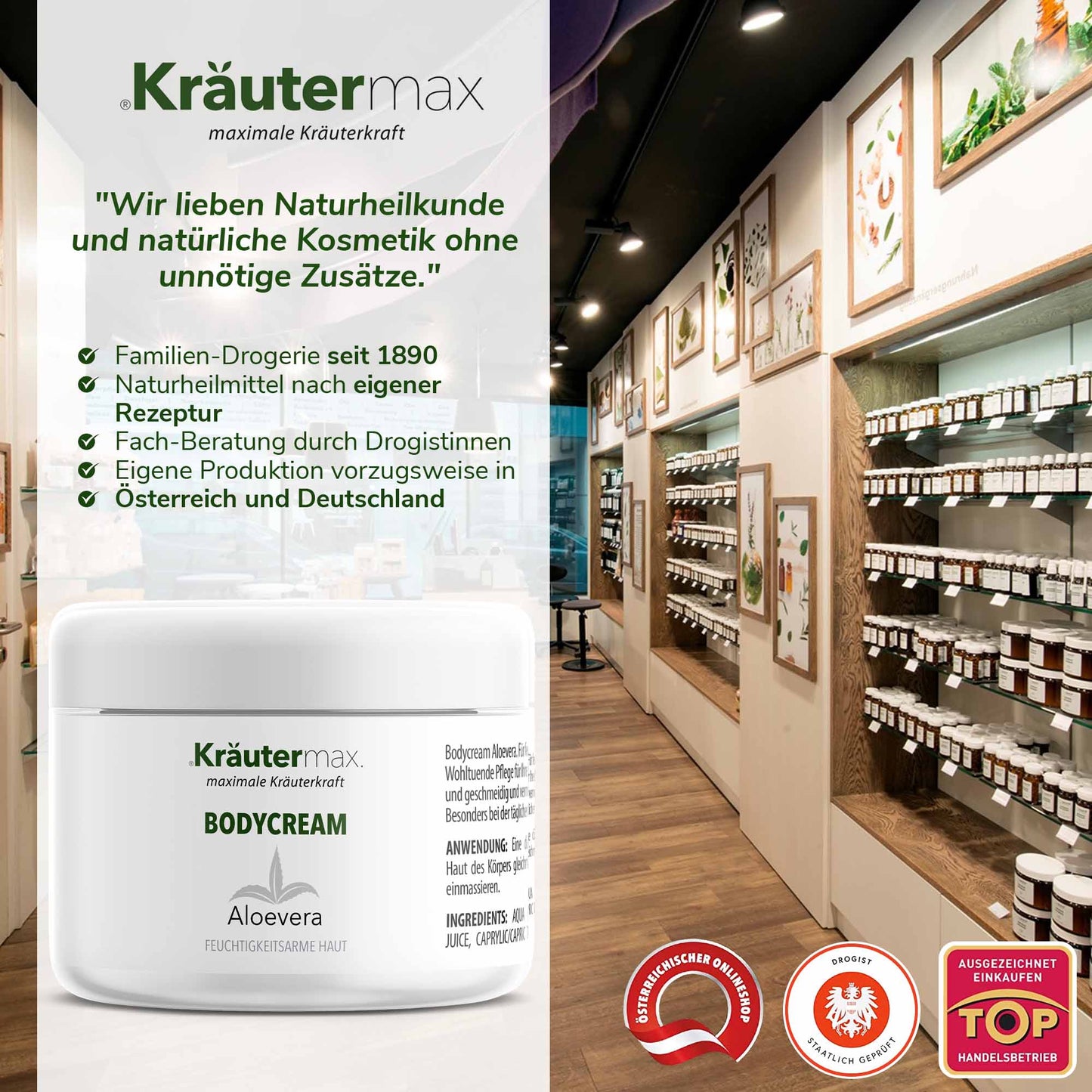 Aloe Vera Bodycream 1 x 250 ml