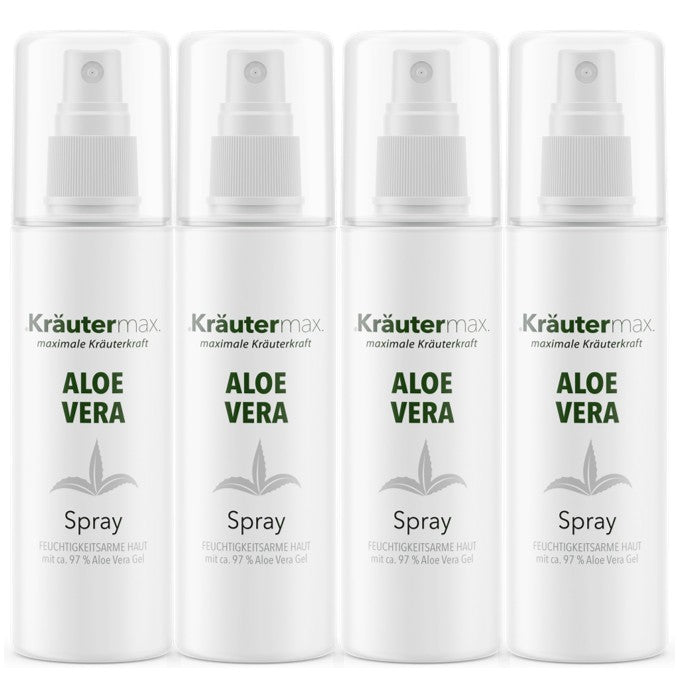 aloe vera sprühkur selber machen Aloe Vera Spray 4 x 100 ml