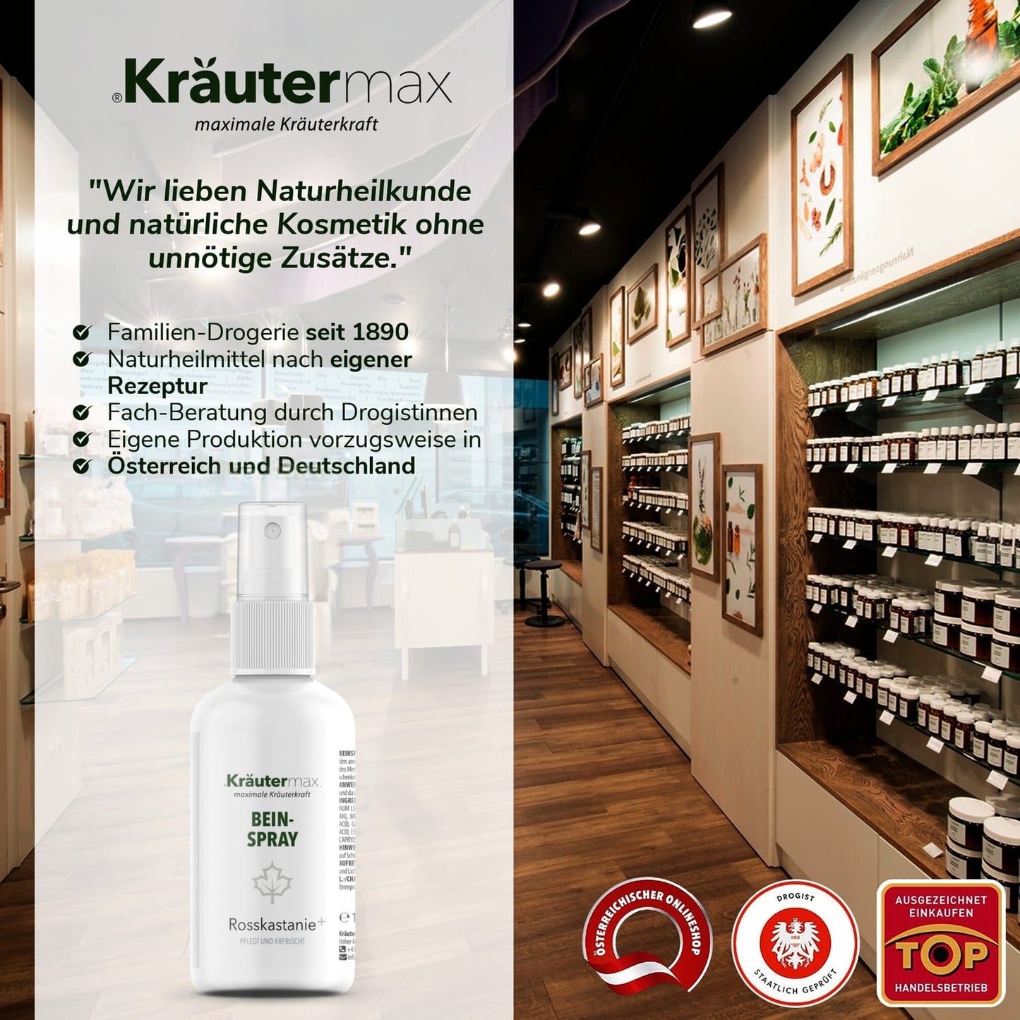 Beinspray Rosskastanie 1 x 120 ml