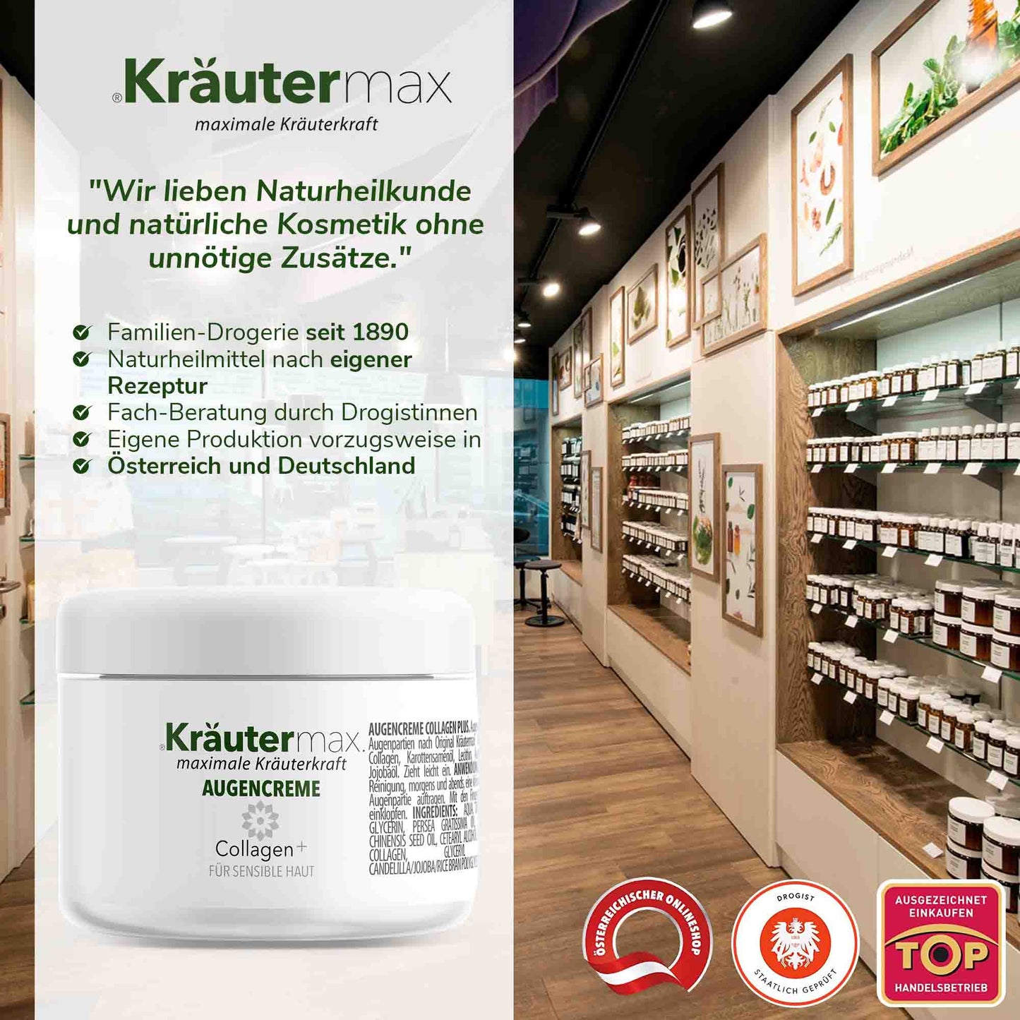 Collagen Augencreme 1 x 15 ml
