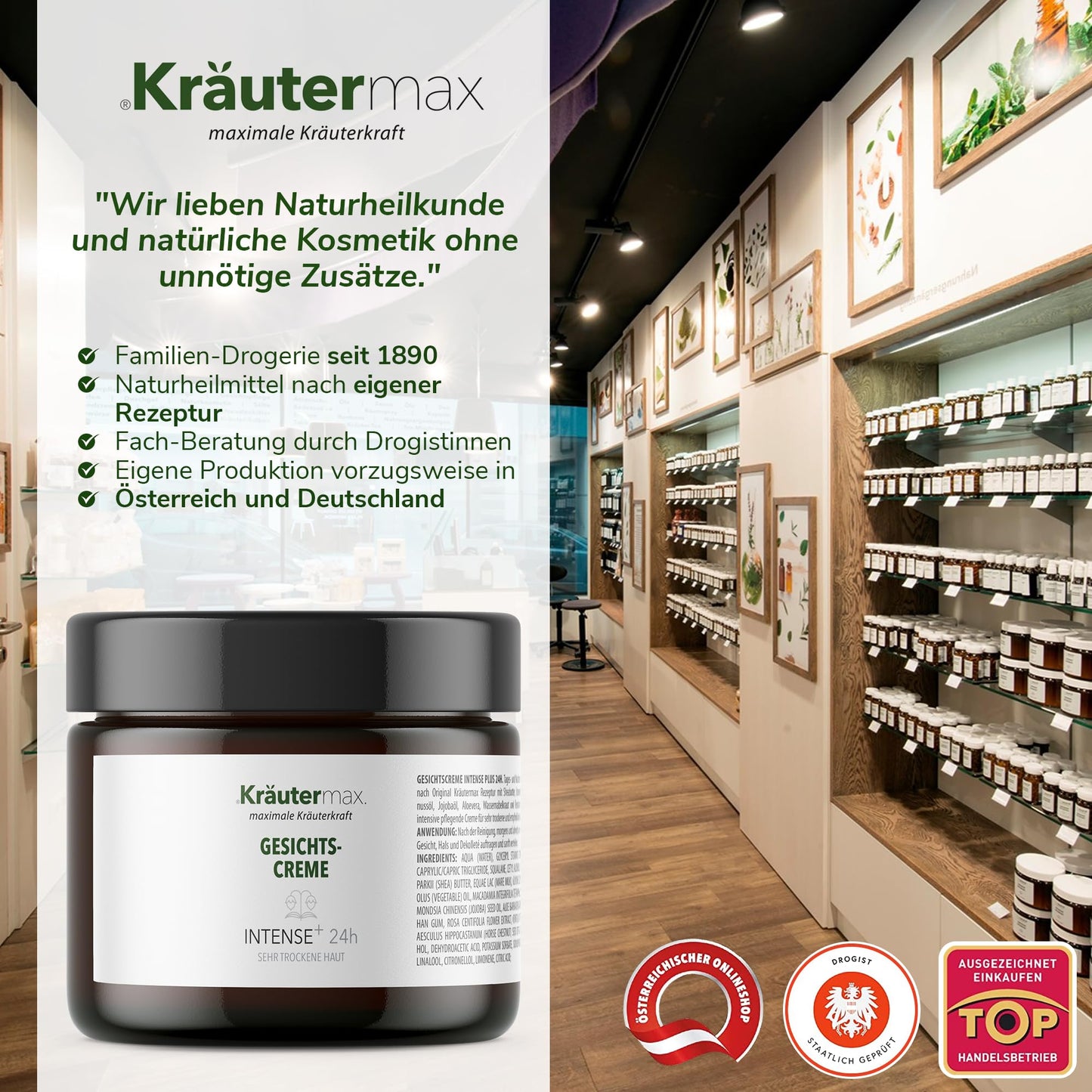 Intense Gesichtscreme 2 x 100 ml AKTION