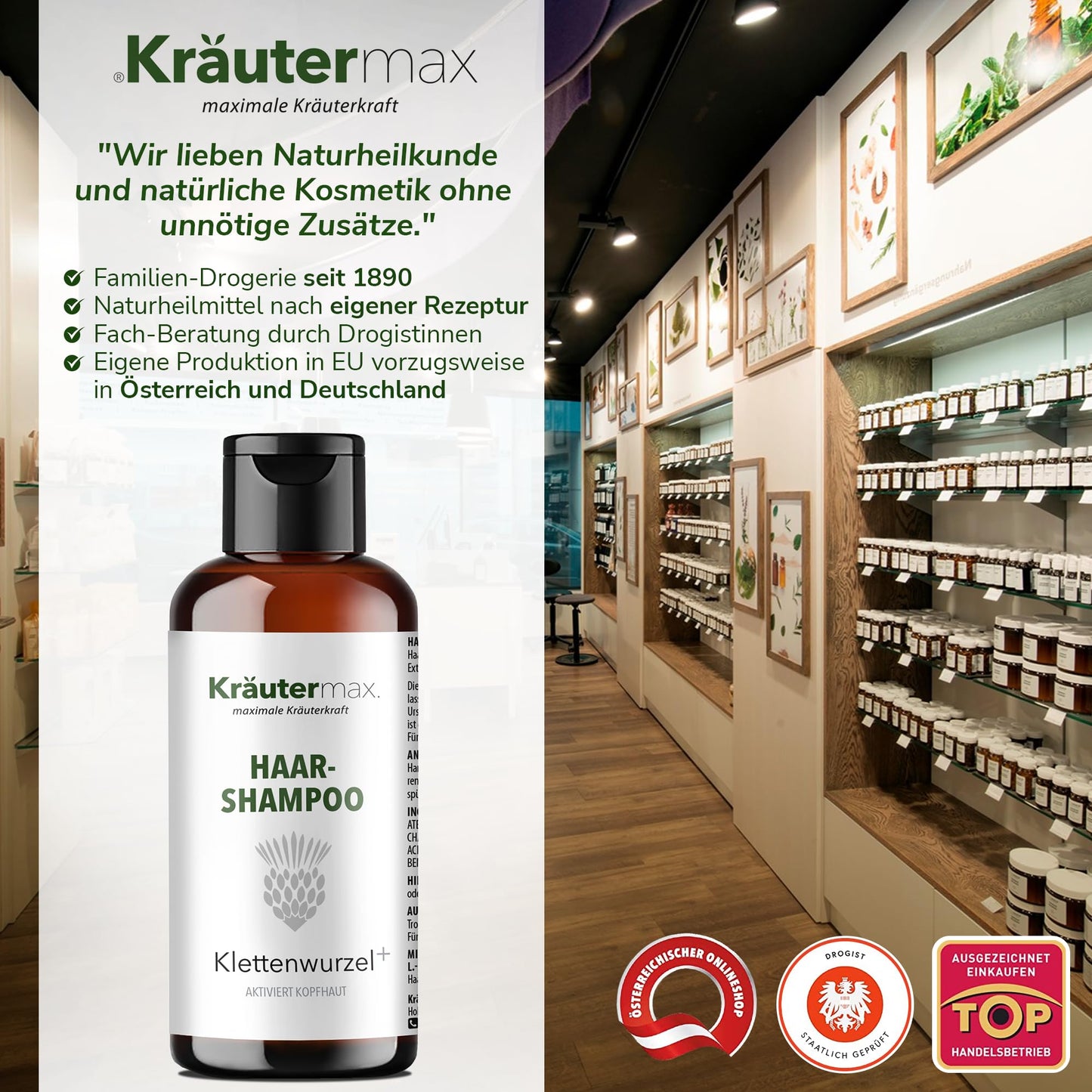 Klettenwurzel Shampoo 1 x 250 ml