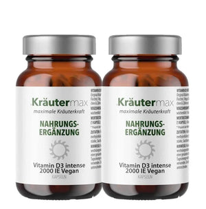 Vitamin D3 vegan 2000 IE Kapseln 2 x 90 Stück