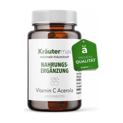 Vitamin C Acerola Lutschtabletten 150 Stück – Kräutermax