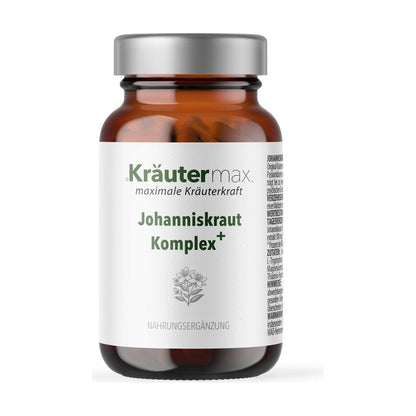 Johanniskraut Komplex+ Kapseln 60 Stück – Kräutermax