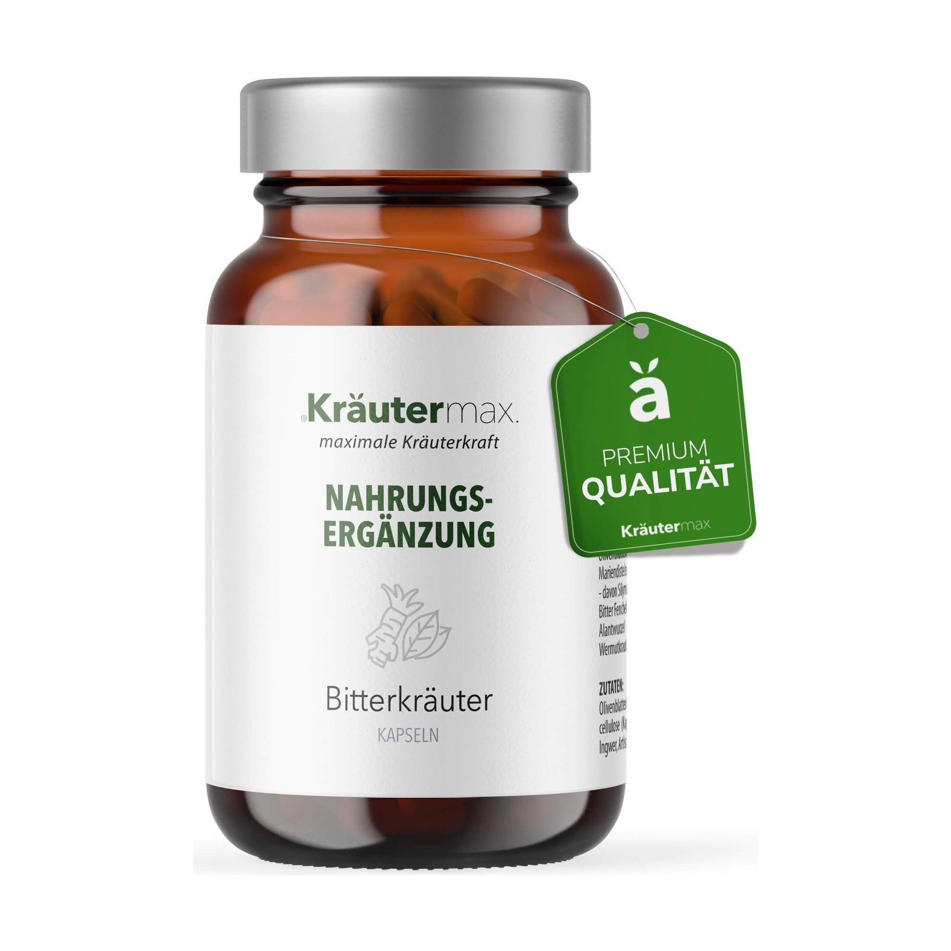 Bitterkräuter Kapseln 60 Stück – Kräutermax