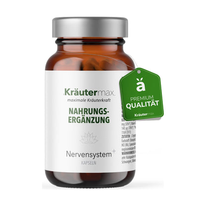 Nervensystem plus Kapseln 60 Stück – Kräutermax