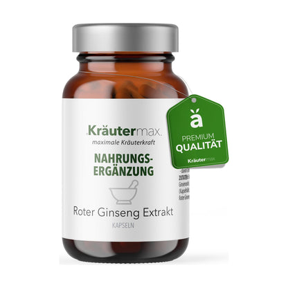 Roter Ginseng Kapseln 60 Stück – Kräutermax