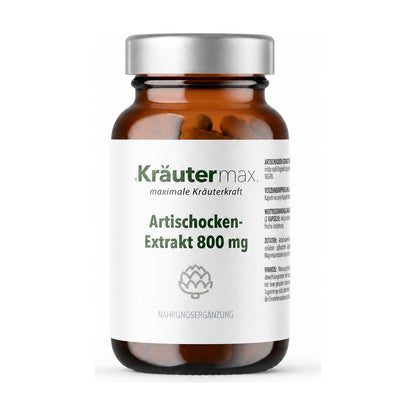Artischockenextrakt Kapseln 60 Stück – Kräutermax