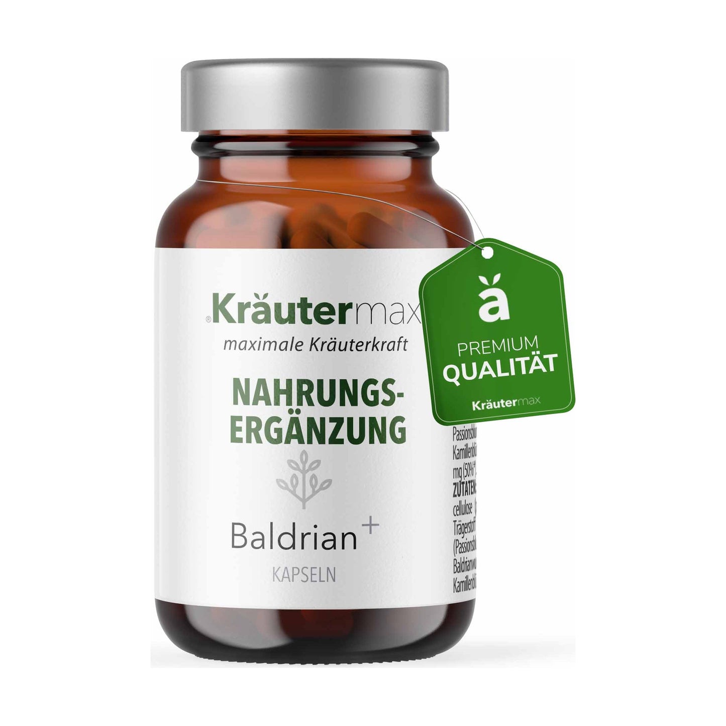 Baldrian plus Kapseln 60 Stück – Kräutermax