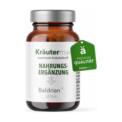 Baldrian plus Kapseln 60 Stück – Kräutermax