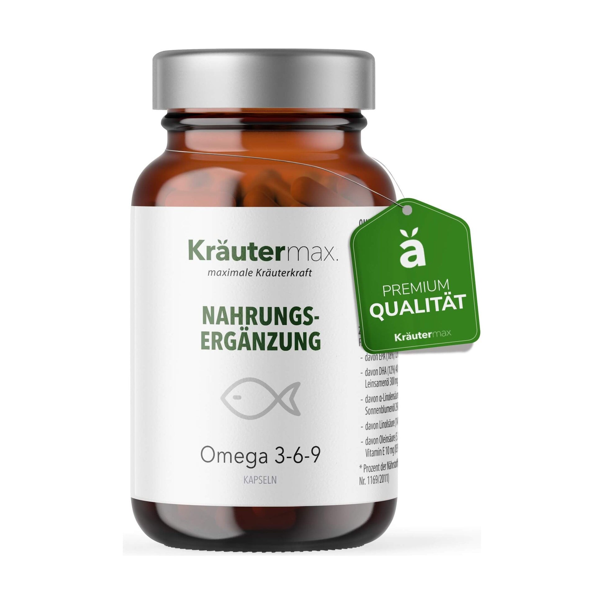 Omega 3 6 9 Kapseln 90 Stück – Kräutermax