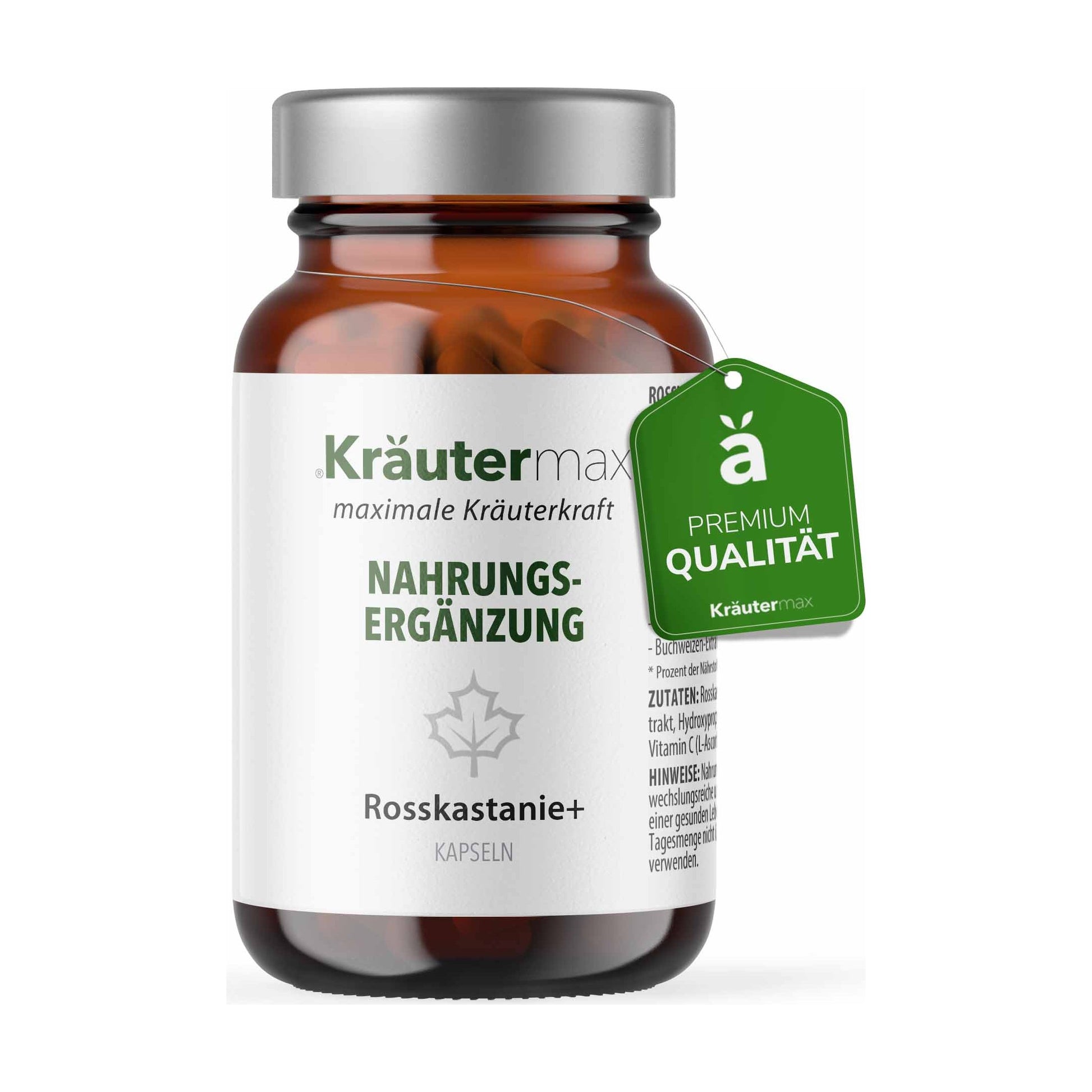 Rosskastanien plus Kapseln 50 Stück – Kräutermax