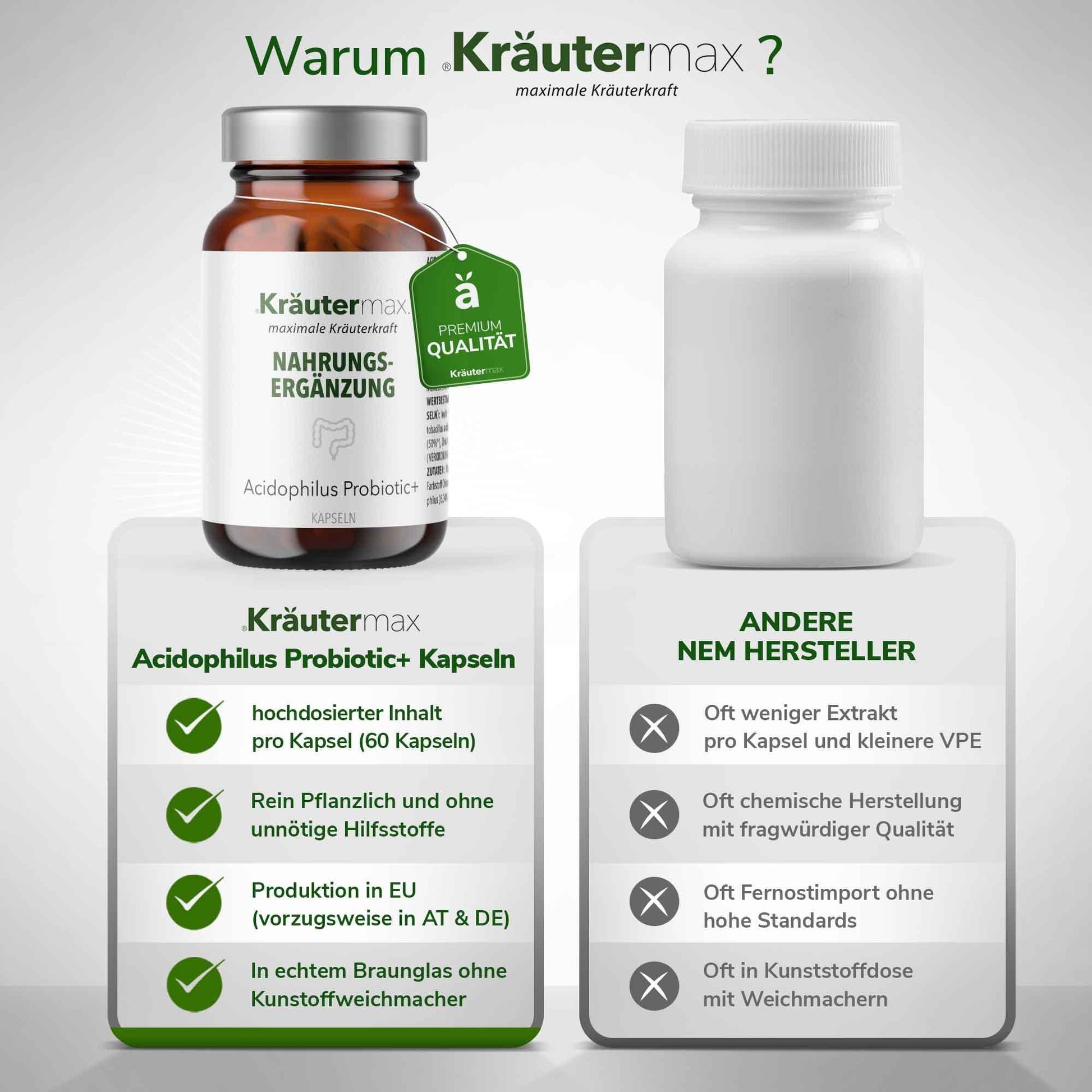 Acidophilus Probiotic+ Kapseln 4 x 60 Stück AKTION