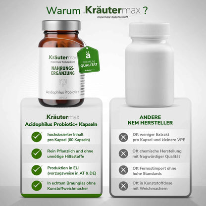 Acidophilus Probiotic+ Kapseln 4 x 60 Stück AKTION