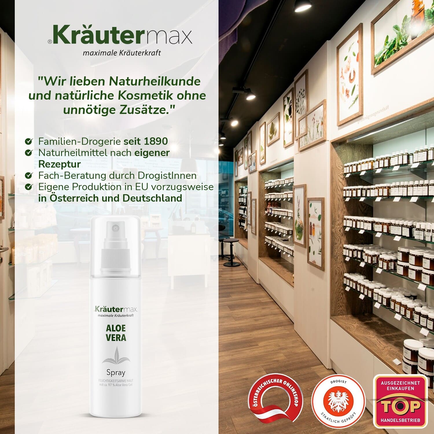 Aloe Vera Spray 1 x 100 ml
