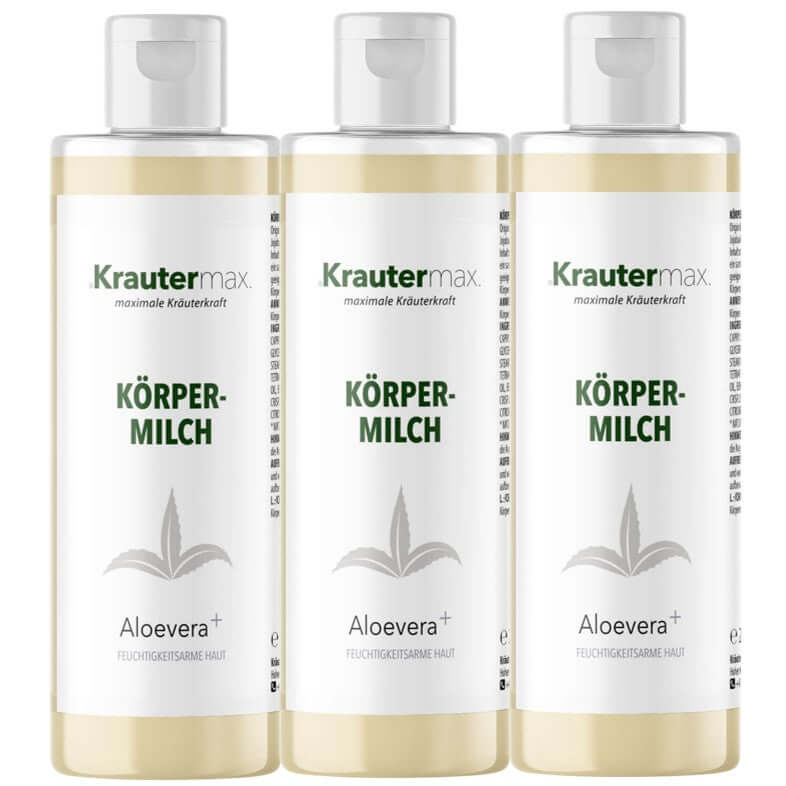 Aloe vera Koerpermilch 3 x 250 ml AKTION