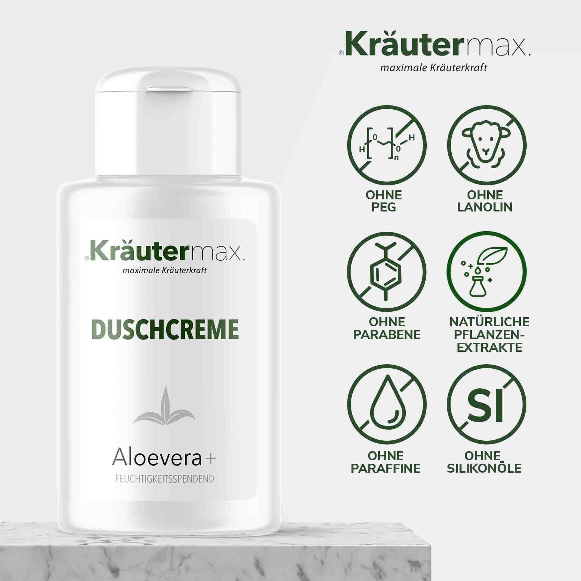 Aloevera Duschcreme 3x500 ml Aktion 4 Vorteile