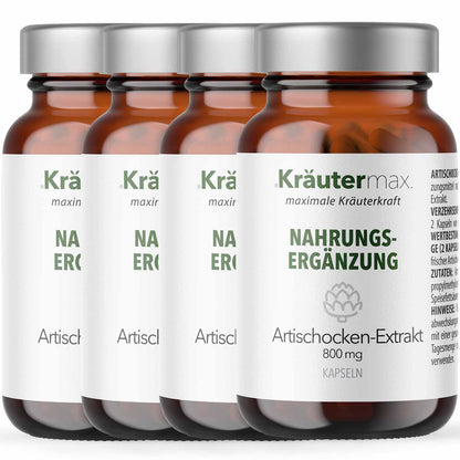 Artischockenextrakt Kapseln 4 x 60 Stück AKTION