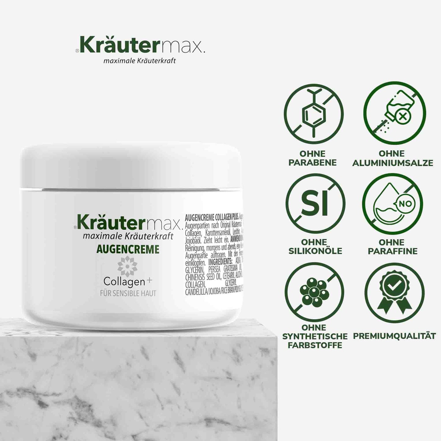 Augencreme Set+ 3 x 15 ml 4 Vorteile