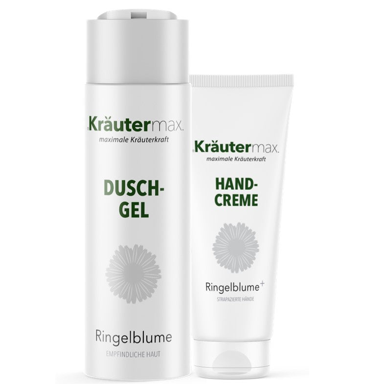 Lavender Ringelblumen Duschgel 1 x 250 ml + Ringelblumen Handcreme 1 x 70 ml AKTION