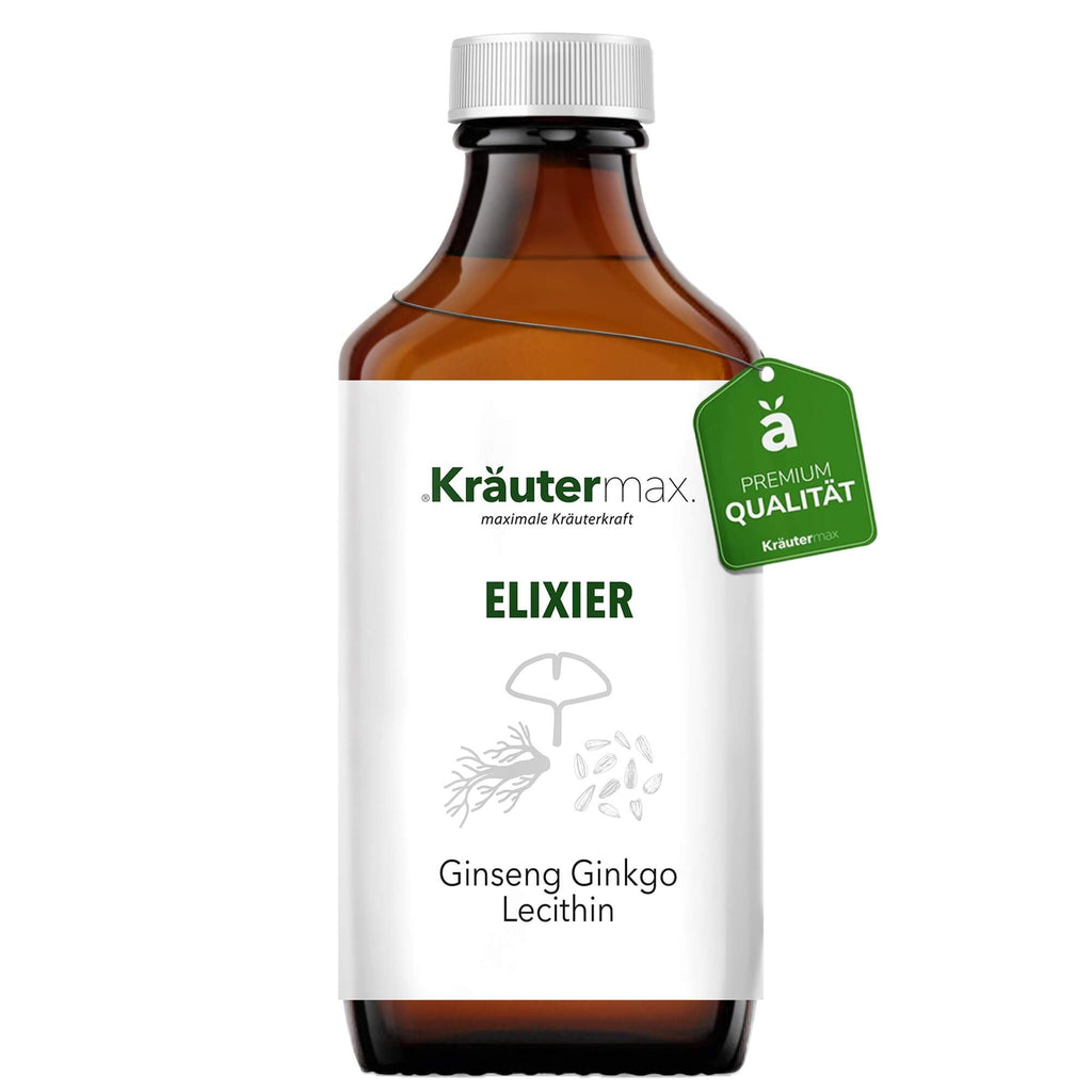 Dark Green Ginseng Ginkgo Lecithin Elixier 1 x 500 ml