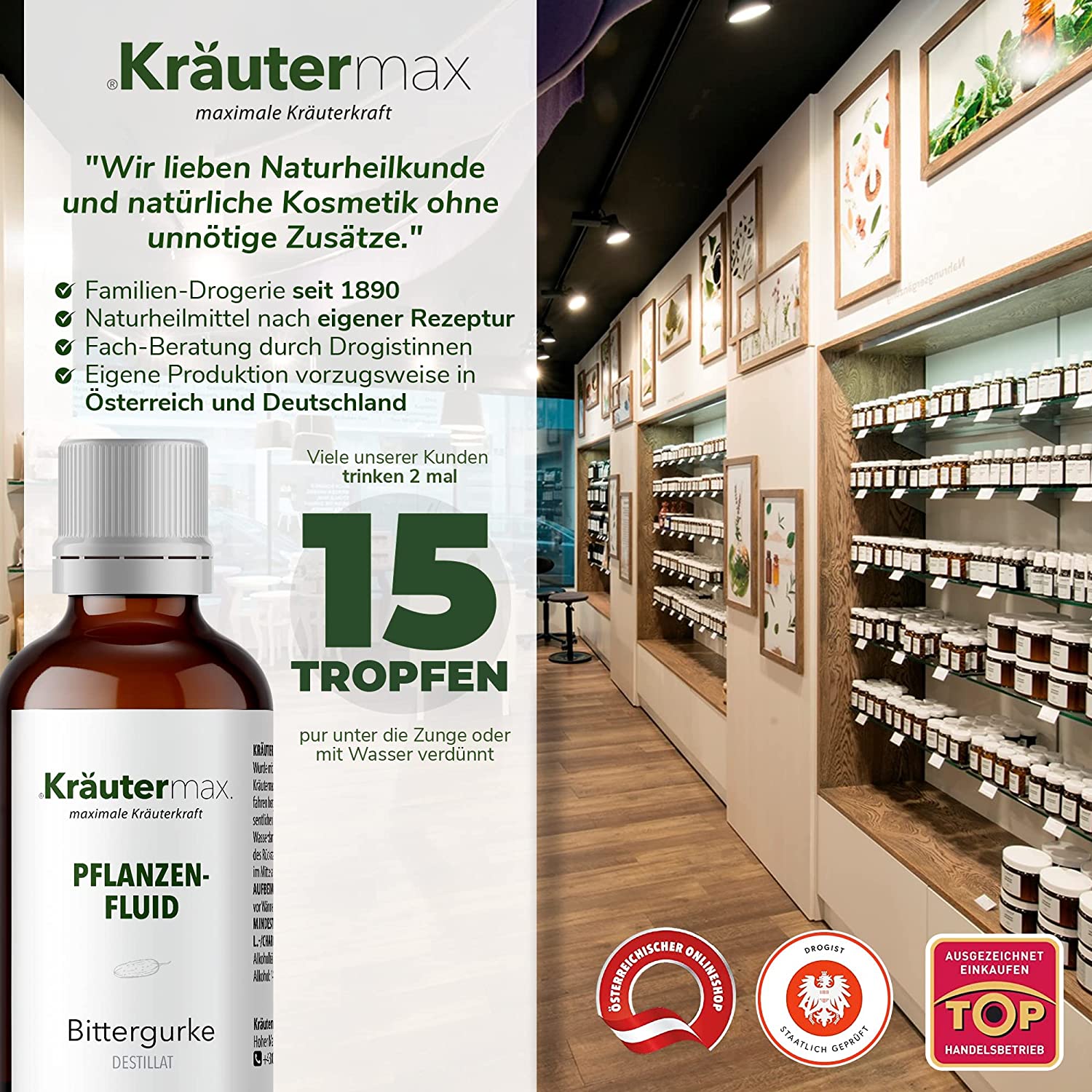 Black Bittergurke Tropfen 1 x 50 ml