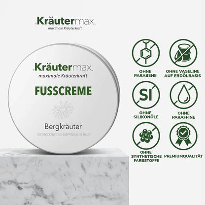 Bergkräuter Fusscreme 1 x 100 ml - Kraeutermax