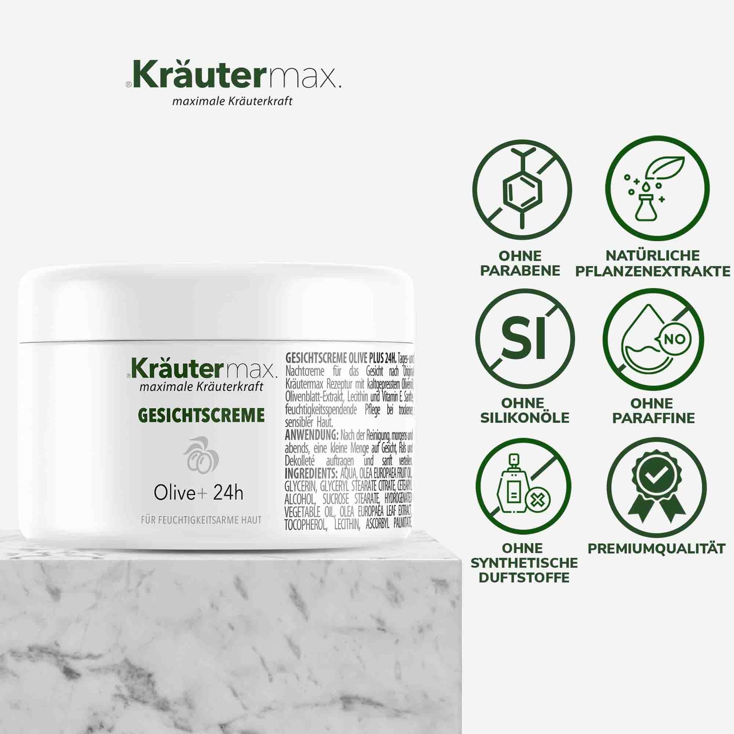 Lavender Oliven Gesichtscreme 1 x 100 ml