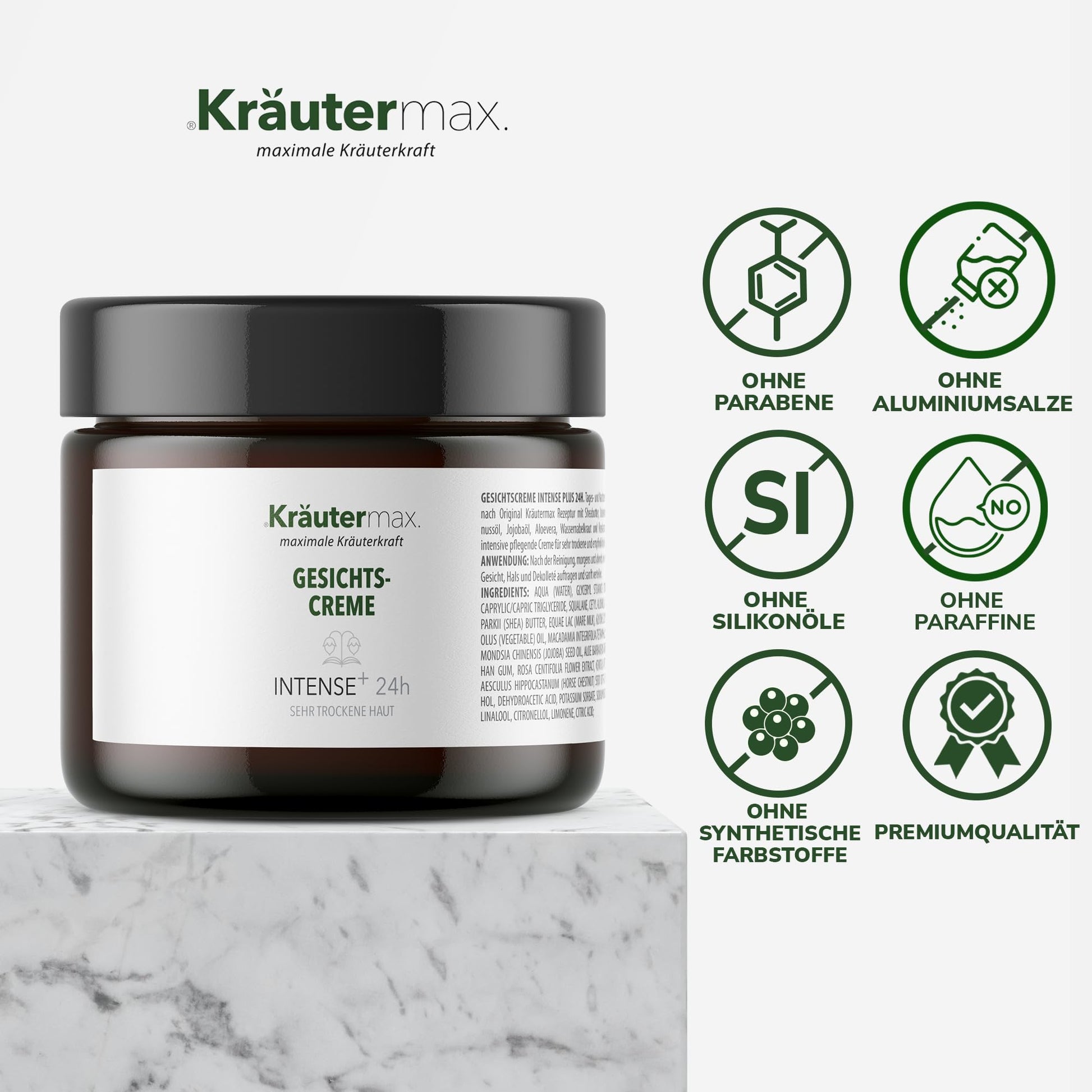 Gesichtscreme Intense 2x100 ml Aktion 4 Vorteile