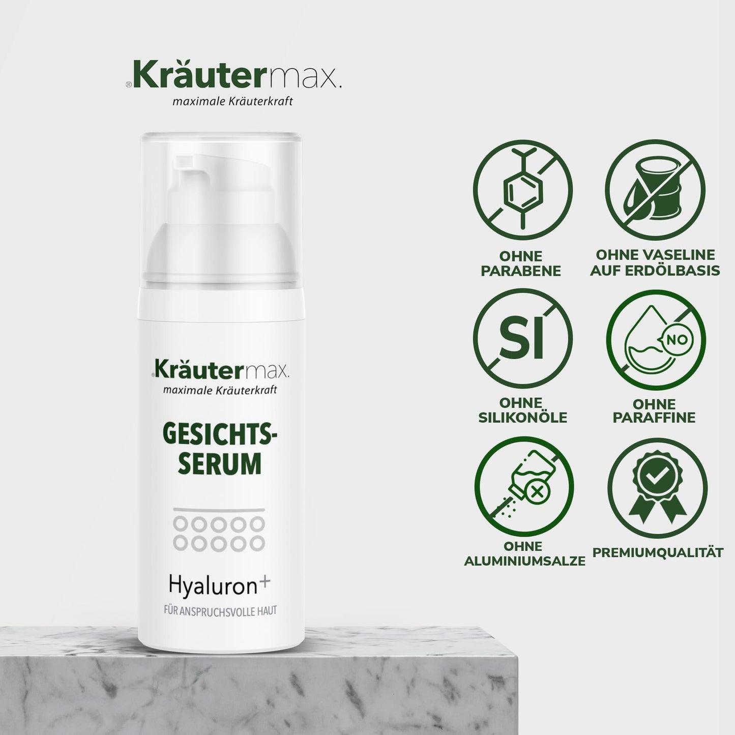 Gesichtsserum Hyaluron 2x30 ml Aktion 4 Vorteile
