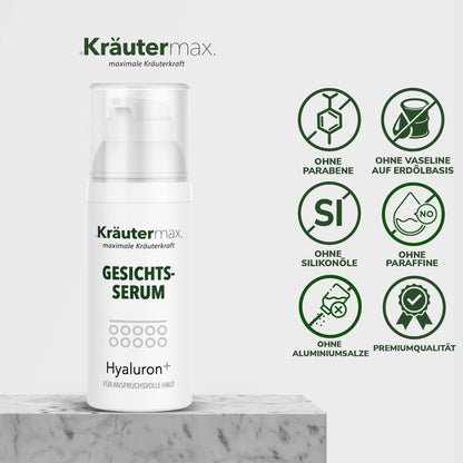 Gesichtsserum Hyaluron 2x30 ml Aktion 4 Vorteile
