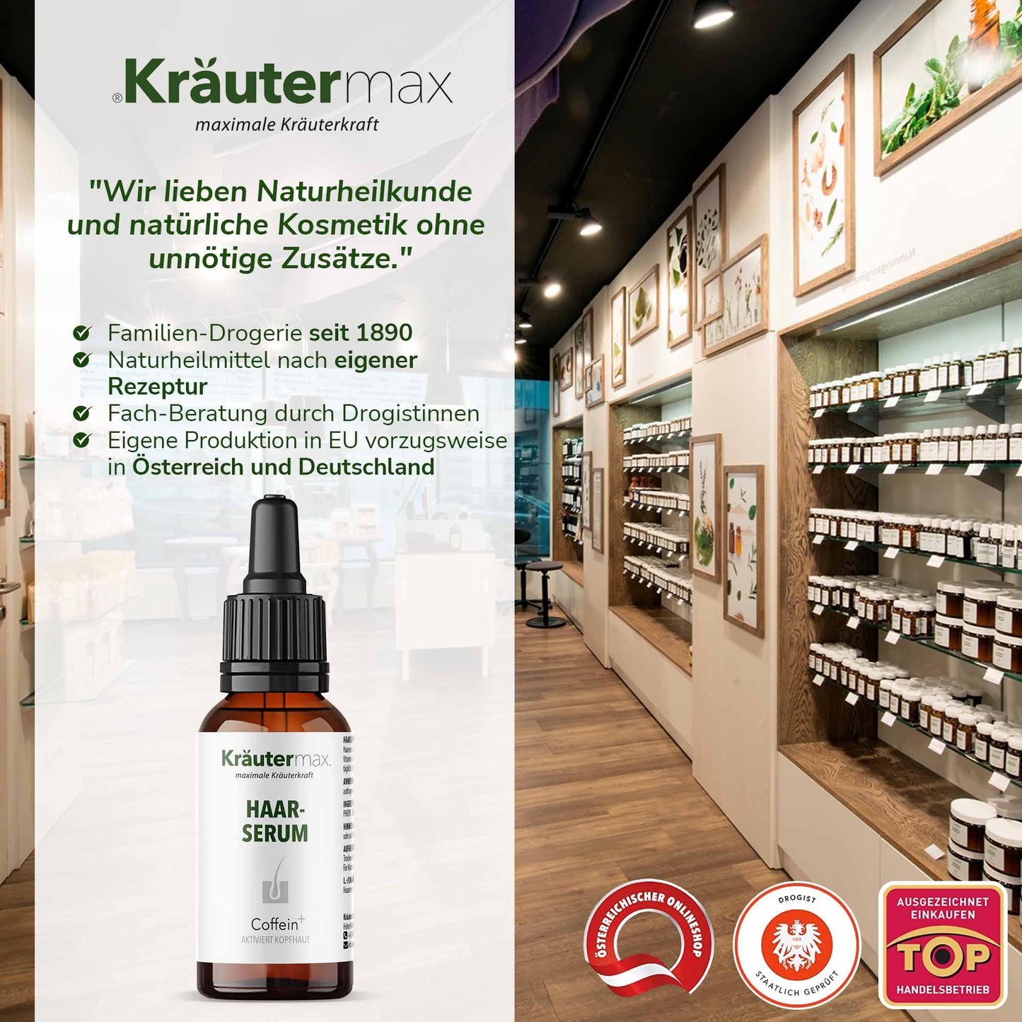 Haarserum Coffein+ 2 x 100 ml Aktion 3 Drogerie