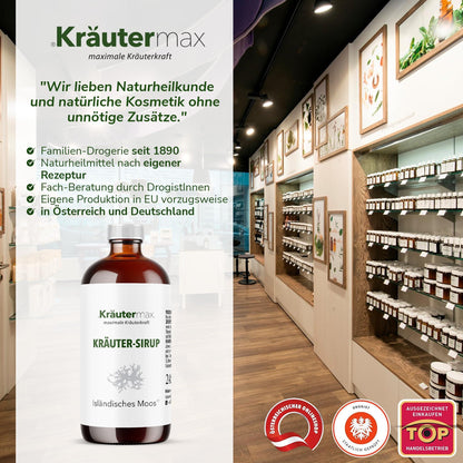 Isländisch Moos Sirup 2x245 ml Aktion 3 Drogerie
