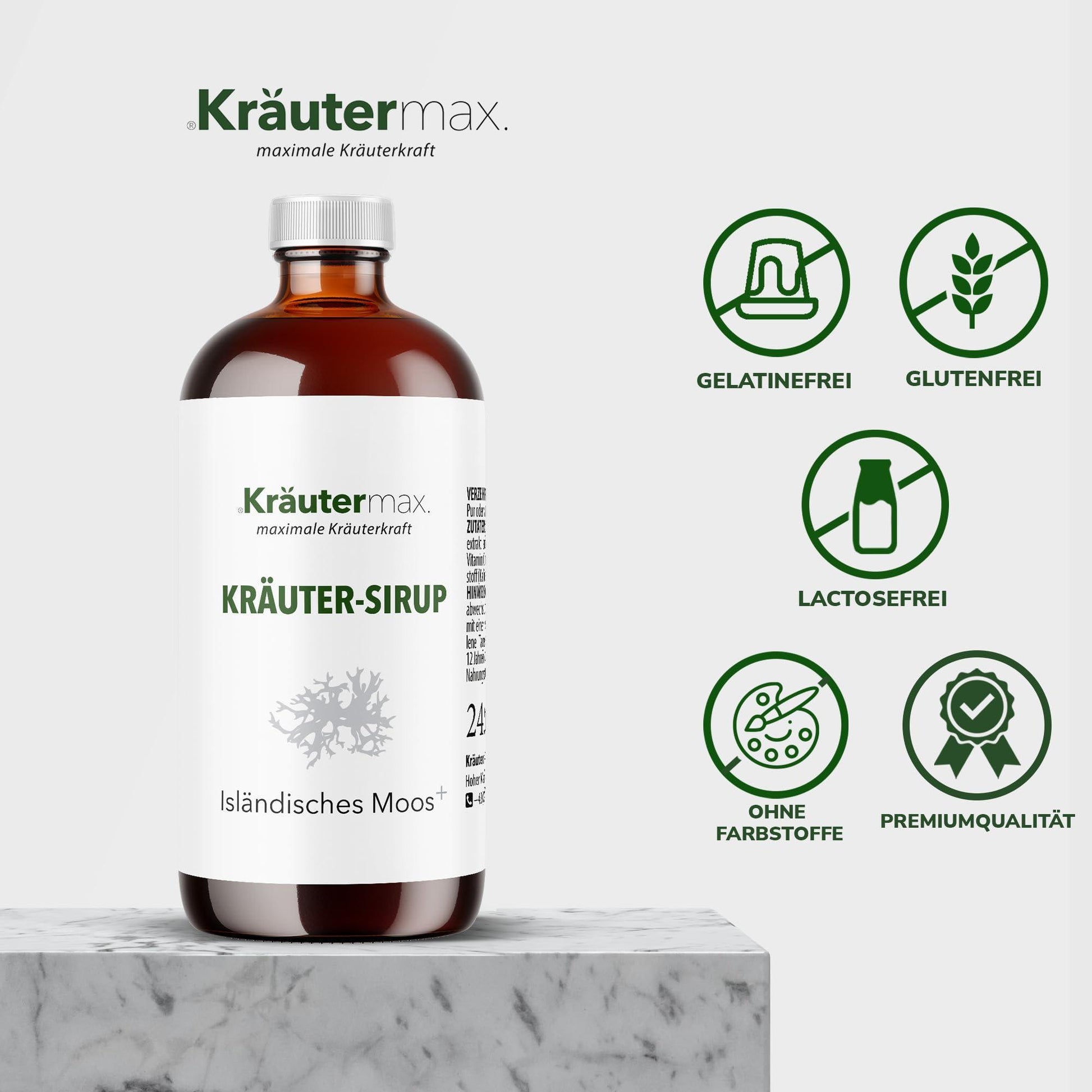 Isländisch Moos Sirup 2x245 ml Aktion 4 Vorteile