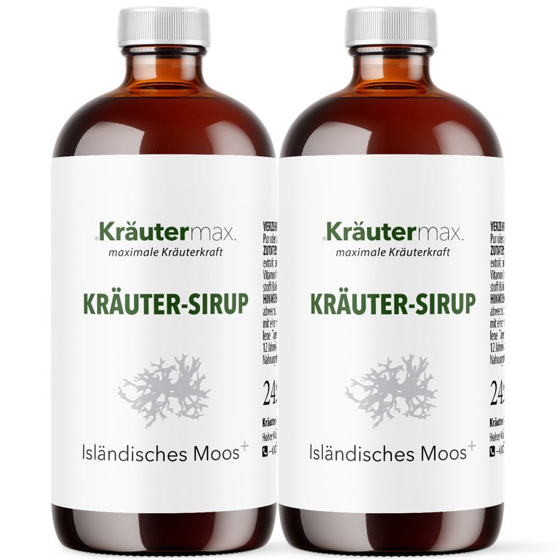 Kräutermax Isländisch Moos Sirup 2 x 245 ml AKTION kaufen