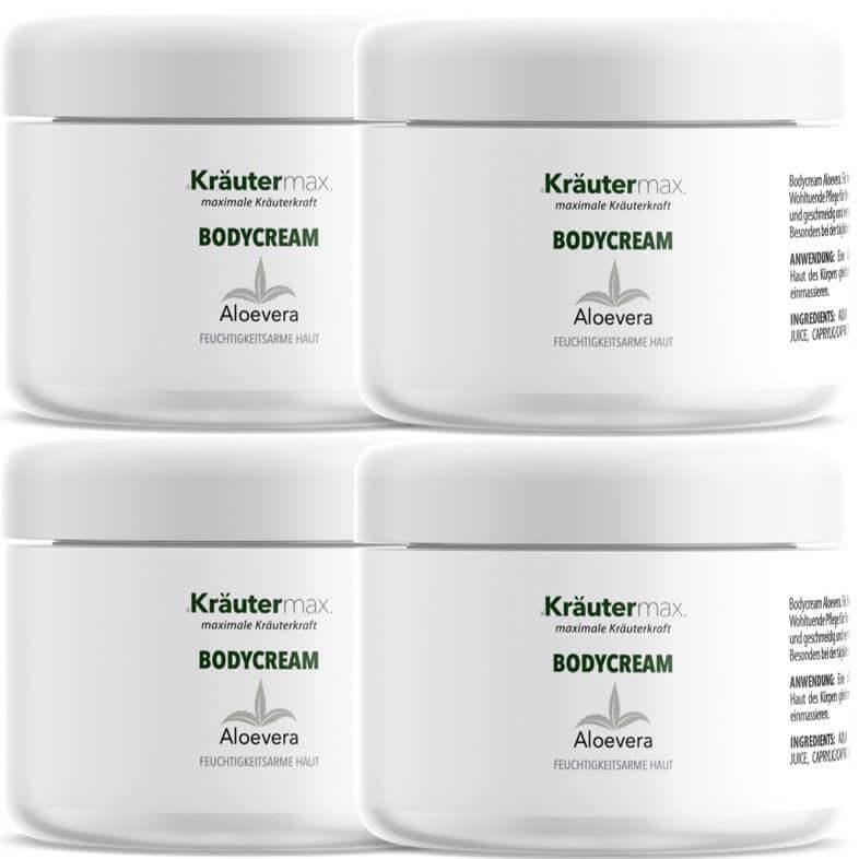 Aloe Vera Bodycream 4 x 250 ml AKTION - Kraeutermax