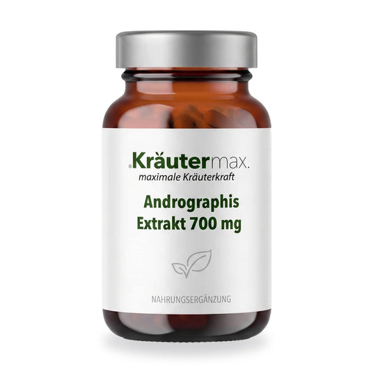 Andrographis Extrakt 700 mg Kapseln – Kräutermax