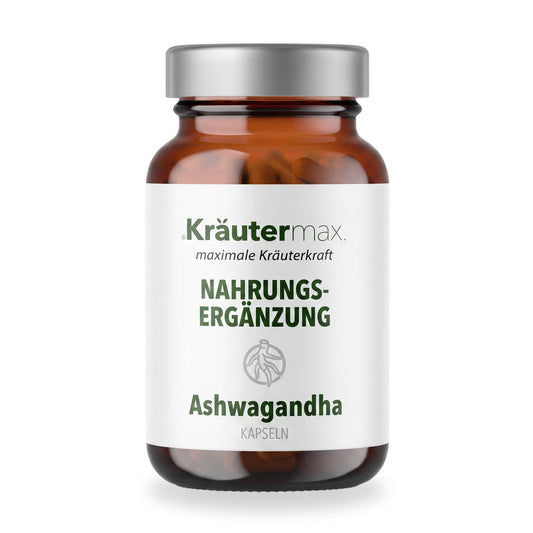 Ashwagandha Kapseln 60 Stück – Kräutermax