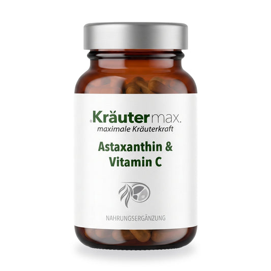 Astaxanthin Kapseln mit Vitamin C – Kräutermax