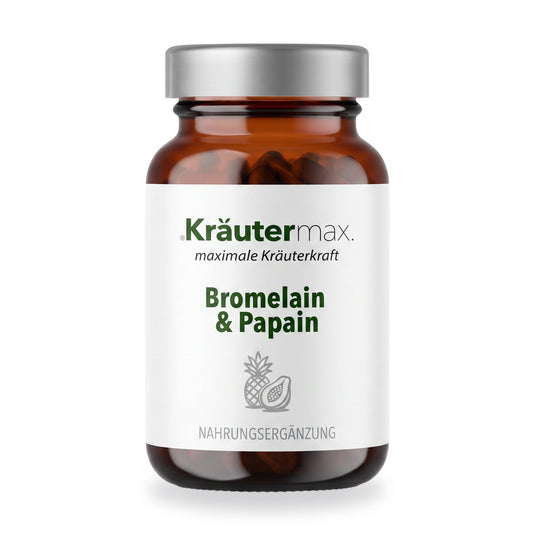 Bromelain und Papain Kapseln – Kräutermax
