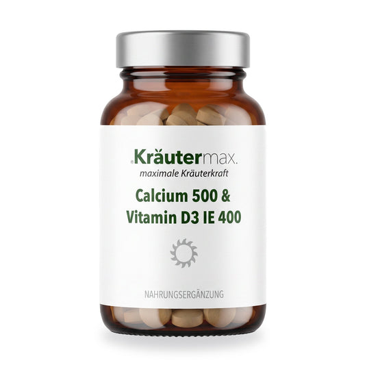 Calcium mit Vitamin D3 Tabletten – Kräutermax