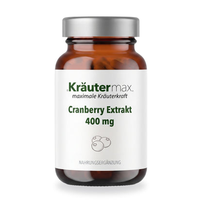 Cranberry Extrakt 400 mg Kapseln – Kräutermax