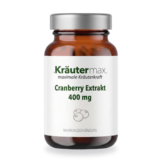 Cranberry Extrakt 400 mg Kapseln – Kräutermax