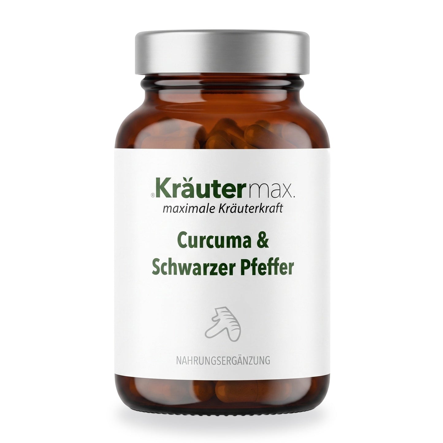 Curcuma mit Pfeffer Kapseln – Kräutermax