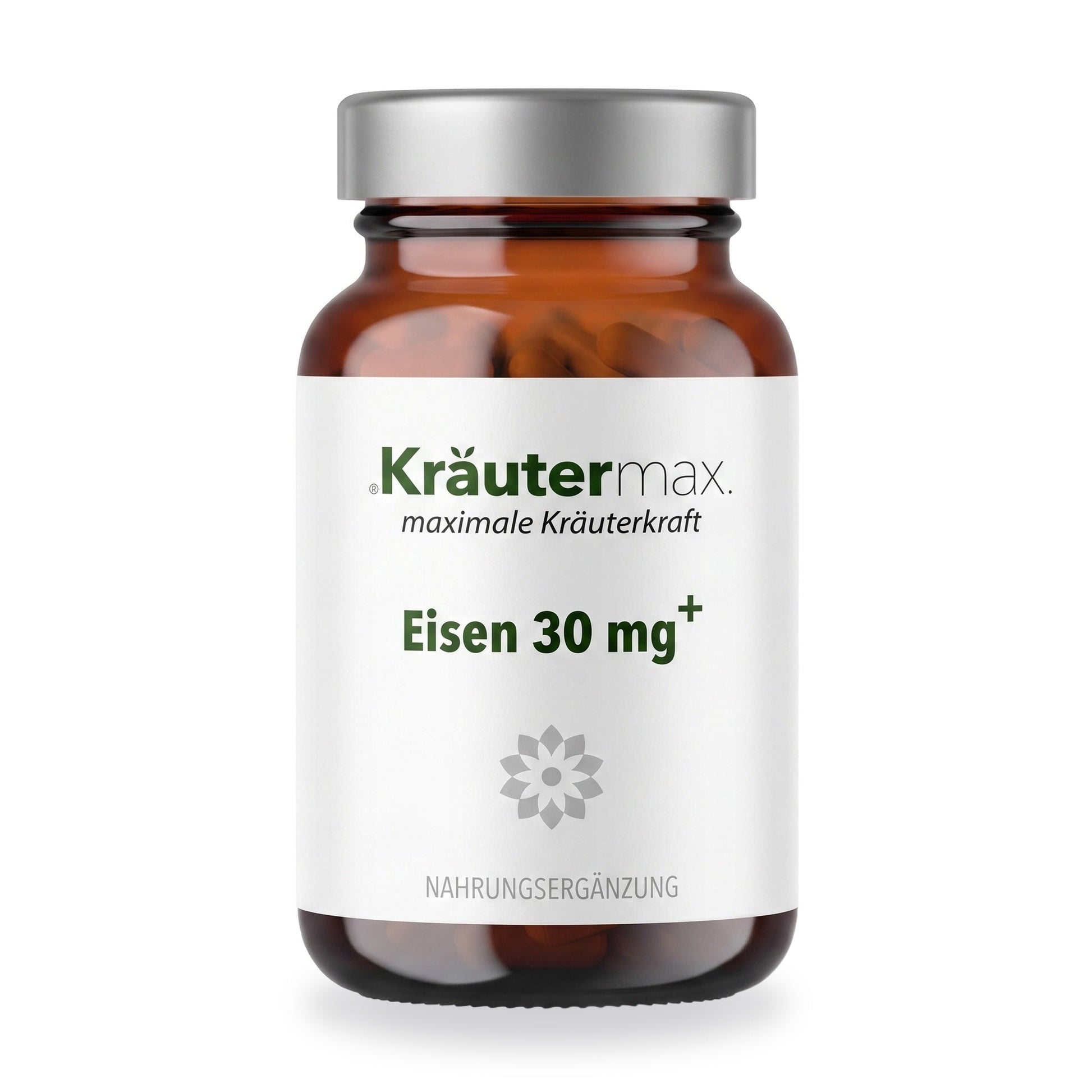 Eisen 30 mg mit Vitamin C Kapseln – Kräutermax