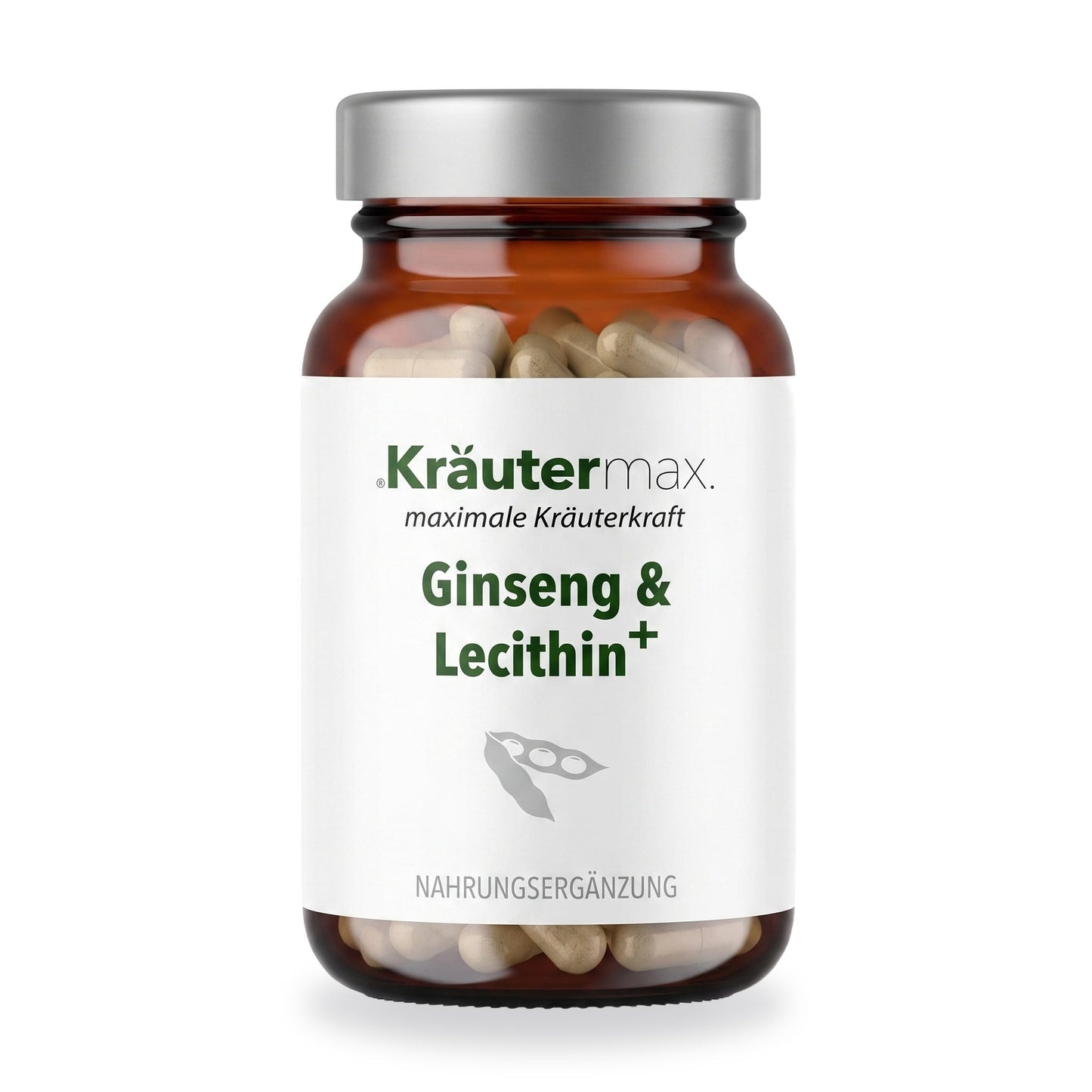 Ginseng und Lecithin Kapseln – Kräutermax