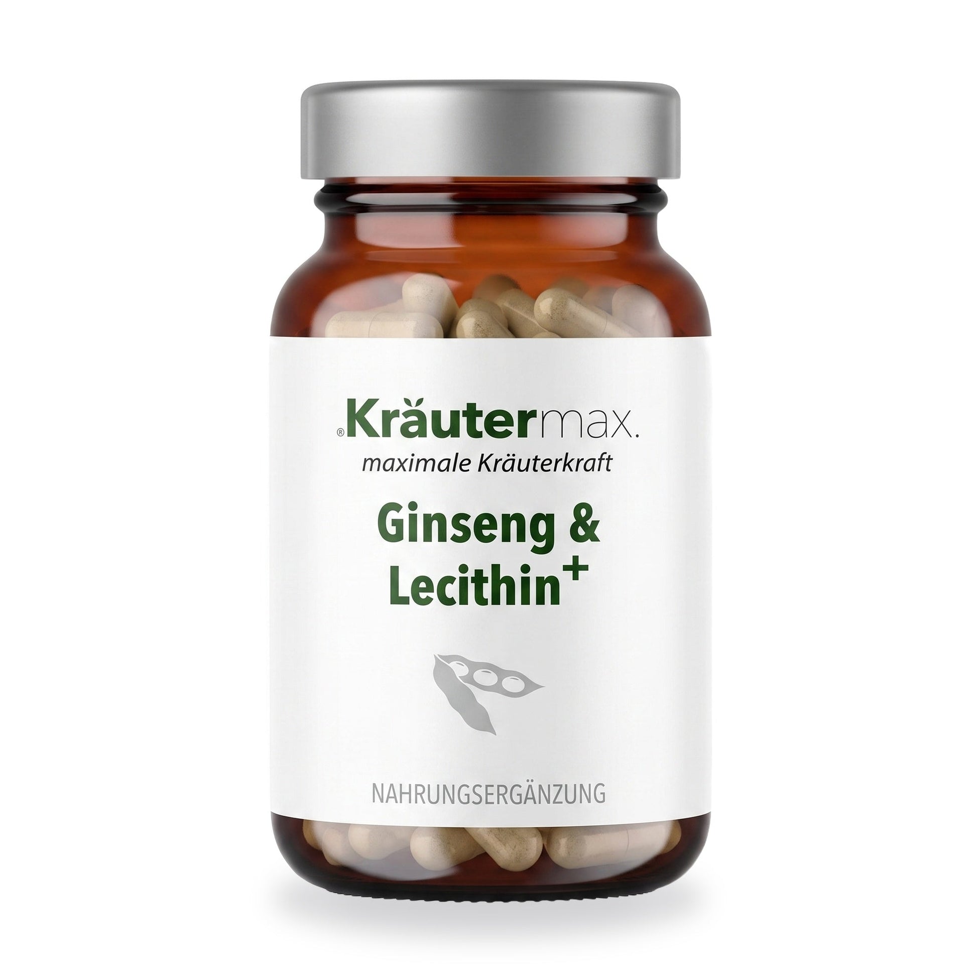 Ginseng und Lecithin Kapseln – Kräutermax